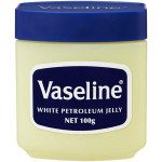 A jar of vaseline is shown.